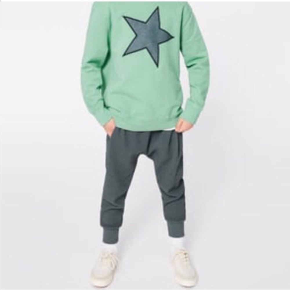 NWT Zara Boys Textured Plush Pants 10y